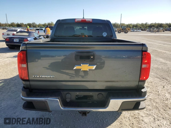 2015 Chevrolet Colorado 4WD WT with VIN 1GCGTAE3XF1226662, listed as a Copart auction lot 75818184 with Not Provided miles and Non Repairable. Bid and sale history available at DreamBid. Image 6.
