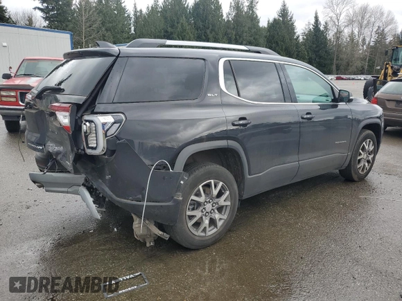 2020 GMC Acadia SLT with VIN 1GKKNULS6LZ182791, listed as a Copart auction lot 50837805 with 36,972 mi miles and Salvage Title. Bid and sale history available at DreamBid. Image 3.