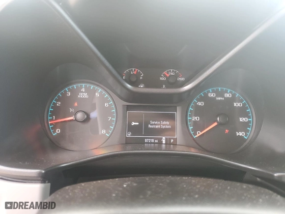 2020 Chevrolet Colorado 4WD Work Truck with VIN 1GCGTBEN7L1112220, listed as a Copart auction lot 48948425 with 97,218 mi miles and Salvage Title. Bid and sale history available at carsss.com. Image 9.