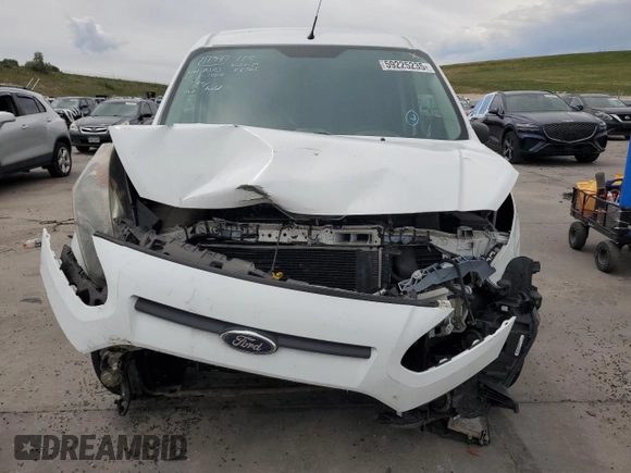 2014 Ford Transit Connect XL with VIN NM0LS7E75E1160203, listed as a Copart auction lot 59225235 with 140,980 mi miles and Salvage title. Bid and sale history available at DreamBid. Image 5.