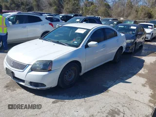 2011 Mitsubishi Galant ES with VIN 4A32B3FF0BE033468, listed as a IAAI auction lot 41666496 with 179,562 mi miles. Bid and sale history available at carsss.com. Image 2.