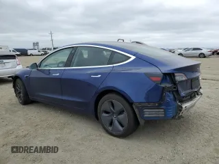 2020 Tesla Model 3 Long Range with VIN 5YJ3E1EB3LF635752, listed as a Copart auction lot 54173955 with Not Provided miles and Salvage Title. Bid and sale history available at carsss.com. Image 2.