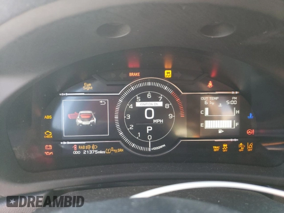 2022 Subaru BRZ Limited with VIN JF1ZDBF13N8702884, listed as a Copart auction lot 46545735 with 21,375 mi miles and Salvage title. Bid and sale history available at DreamBid. Image 9.
