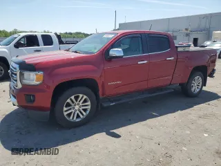 2017 GMC Canyon 4WD SLT with VIN 1GTP6DE14H1302564, listed as a Copart auction lot 54965815 with 214,501 mi miles and Clean Title. Bid and sale history available at carsss.com. Image 1.