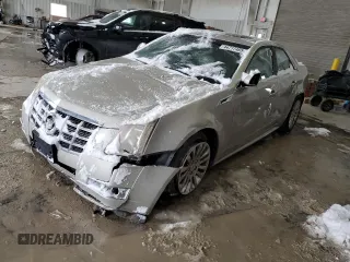 2013 Cadillac CTS Premium with VIN 1G6DP5E31D0115180, listed as a Copart auction lot 44717465 with 239,353 mi miles and Salvage Title. Bid and sale history available at DreamBid. Image 1.