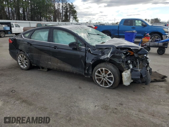2020 Ford Fusion SE with VIN 3FA6P0H73LR176414, listed as a Copart auction lot 47853295 with Not provided miles and Salvage title. Bid and sale history available at DreamBid. Image 4.