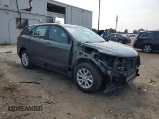 2020 Chevrolet Equinox LS z VIN 3GNAXHEV1LS514852, wystawiony jako Copart lot #58437115 z przebiegiem 67 470 mil mil oraz Szkoda całkowita • Salvage title. Historia ofert i sprzedaży dostępna na DreamBid. Obrazek 4.
