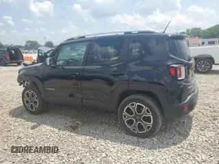 2016 Jeep Renegade Limited with VIN ZACCJBDT5GPC61266, listed as a Copart auction lot 61795035 with 125,784 mi miles and Salvage title. Bid and sale history available at DreamBid. Image 2.
