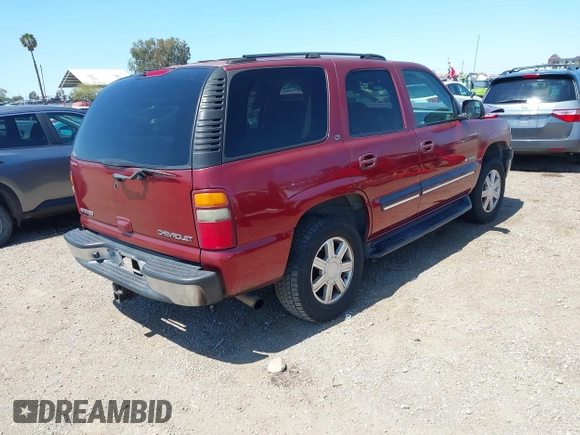 2001 Chevrolet Tahoe LT with VIN 1GNEC13T01R218517, listed as a IAAI auction lot 41979136 with 291,164 mi miles and . Bid and sale history available at DreamBid. Image 4.