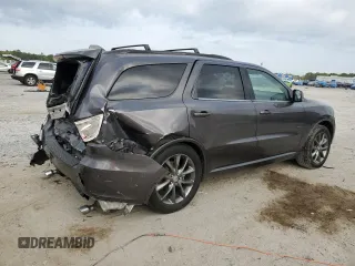 2017 Dodge Durango GT with VIN 1C4RDJDG5HC850872, listed as a Copart auction lot 50135085 with 113,469 mi miles and Salvage Title. Bid and sale history available at carsss.com. Image 3.
