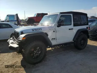 2024 Jeep Wrangler Sport with VIN 1C4PJXAG5RW331750, listed as a Copart auction lot 73830944 with Not provided miles and Non repairable. Bid and sale history available at DreamBid. Image 1.