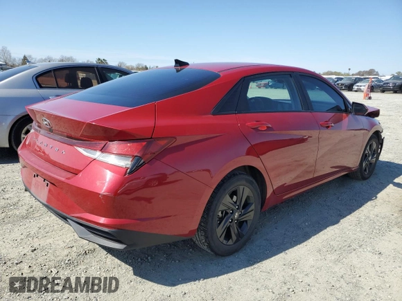 2023 Hyundai Elantra SEL with VIN KMHLM4AG2PU384799, listed as a Copart auction lot 48941125 with 72,189 mi miles and Salvage Title. Bid and sale history available at DreamBid. Image 3.