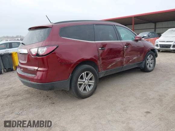 2015 Chevrolet Traverse LT with VIN 1GNKVHKD6FJ191913, listed as a IAAI auction lot 41524150 with 148,066 mi miles and . Bid and sale history available at DreamBid. Image 4.