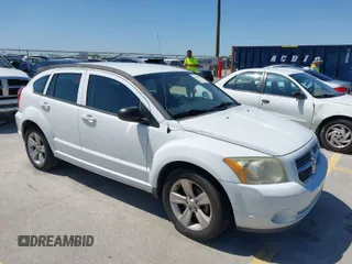 2012 Dodge Caliber SXT with VIN 1C3CDWDA6CD506635, listed as a IAAI auction lot 41950424 with 180,374 mi miles. Bid and sale history available at carsss.com. Image 1.