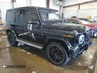 2024 Mercedes-Benz G 63 AMG with VIN W1NYC7HJ9RX504754, listed as a Copart auction lot 46130705 with Not Provided miles and Salvage Title. Bid and sale history available at DreamBid. Image 4.