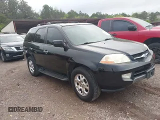 2002 Acura MDX Touring Pkg with VIN 2HNYD18632H536892, listed as a IAAI auction lot 41932941 with 268,853 mi miles. Bid and sale history available at carsss.com. Image 1.