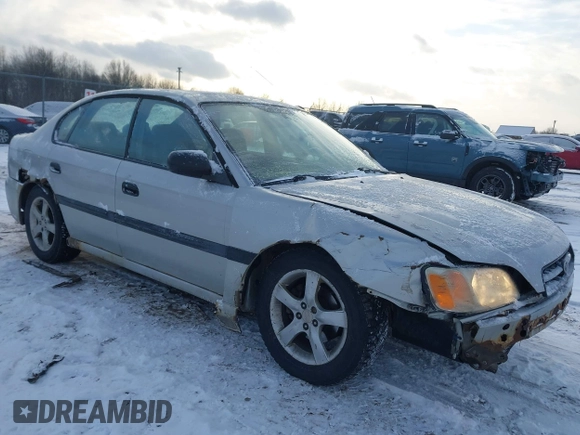 2002 Subaru Legacy L with VIN 4S3BE635927208389, listed as a IAAI auction lot 38526389 with 170,997 mi miles and . Bid and sale history available at DreamBid. Image 1.