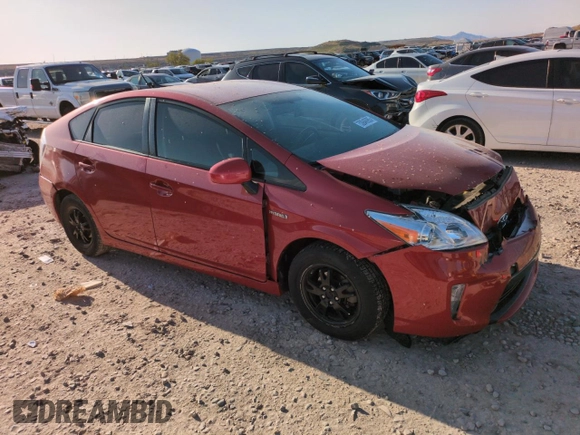 2013 Toyota Prius One with VIN JTDKN3DUXD0341856, listed as a Copart auction lot 53946985 with 123,059 mi miles and Salvage Title. Bid and sale history available at DreamBid. Image 4.