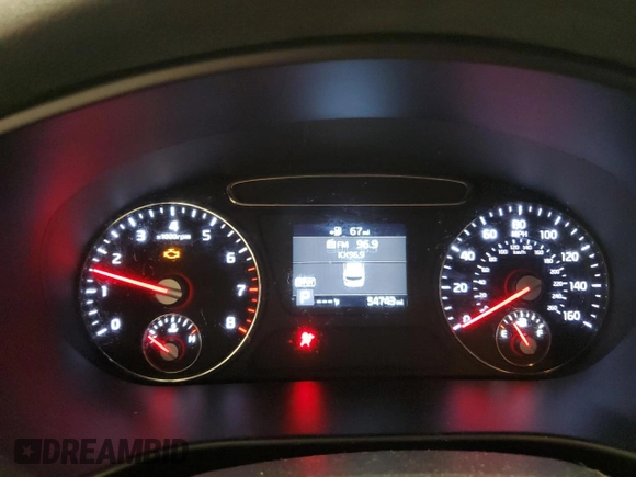 2019 Kia Sorento LX with VIN 5XYPG4A33KG500743, listed as a Copart auction lot 47312445 with 54,743 mi miles and Clean Title. Bid and sale history available at carsss.com. Image 9.
