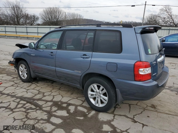 2006 Toyota Highlander Hybrid with VIN JTEEW21A660023682, listed as a Copart auction lot 47385255 with 228,793 mi miles and Clean Title. Bid and sale history available at carsss.com. Image 2.