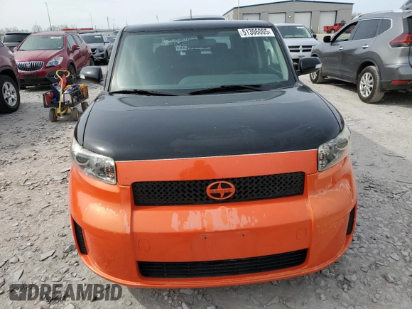 2008 Scion xB with VIN JTLKE50E981029168, listed as a Copart auction lot 51306005 with 233,538 mi miles and Salvage Title. Bid and sale history available at carsss.com. Image 5.