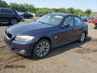 2009 BMW 3 Series 328i xDrive with VIN WBAPK53509A511578, listed as a Copart auction lot 63377945 with 144,375 mi miles and Salvage title. Bid and sale history available at DreamBid. Image 1.