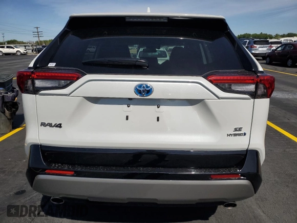 2024 Toyota RAV4 Hybrid SE z VIN 2T3T6RFV6RW049747, wystawiony jako Copart lot #58441525 z przebiegiem 10 458 mil mil oraz Szkoda całkowita • Salvage title. Historia ofert i sprzedaży dostępna na DreamBid. Obrazek 6.