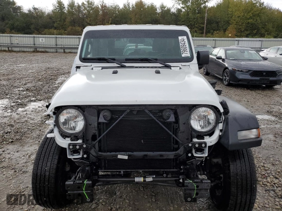 2024 Jeep Wrangler Sport S z VIN 1C4PJXAN7RW134755, wystawiony jako Copart lot #79609434 z przebiegiem 3 640 mil mil oraz Szkoda całkowita • Salvage title. Historia ofert i sprzedaży dostępna na DreamBid. Obrazek 5.