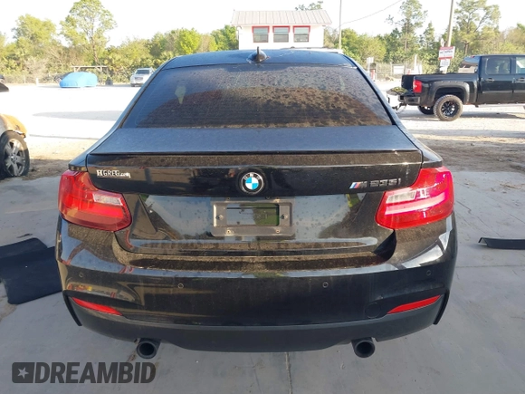 2016 BMW 2 Series M235i with VIN WBA1J7C55GV360926, listed as a IAAI auction lot 41482584 with 60,172 mi miles. Bid and sale history available at carsss.com. Image 16.