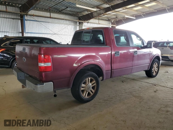 2005 Ford F-150 XLT with VIN 1FTPW12595FB64329, listed as a Copart auction lot 59438285 with 227,483 mi miles and Clean title. Bid and sale history available at DreamBid. Image 3.