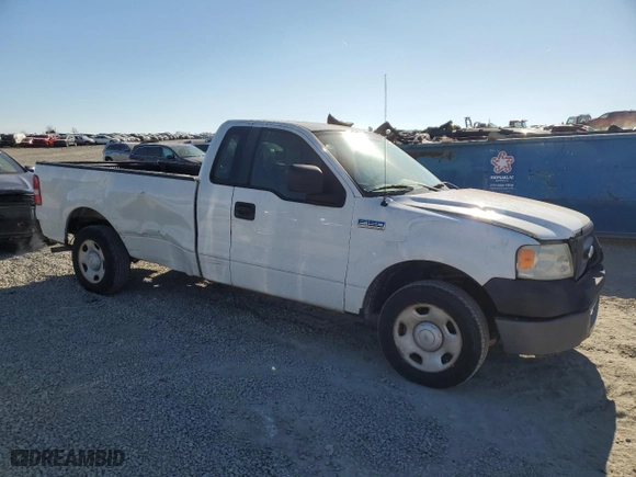 2007 Ford F-150 XL with VIN 1FTRF12227KC38716, listed as a Copart auction lot 41885745 with 239,204 mi miles and Clean Title. Bid and sale history available at carsss.com. Image 4.