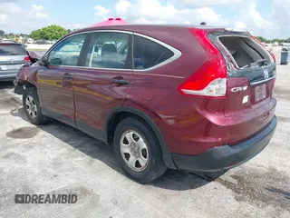 2014 Honda CR-V LX with VIN 5J6RM3H30EL041952, listed as a IAAI auction lot 42202991 with 72,223 mi miles. Bid and sale history available at carsss.com. Image 3.