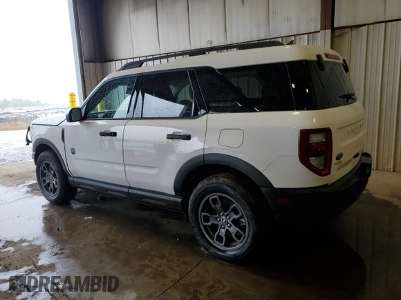 2023 Ford Bronco Sport Big Bend with VIN 3FMCR9B60PRD49397, listed as a Copart auction lot 56393655 with 10,069 mi miles and Salvage title. Bid and sale history available at DreamBid. Image 2.