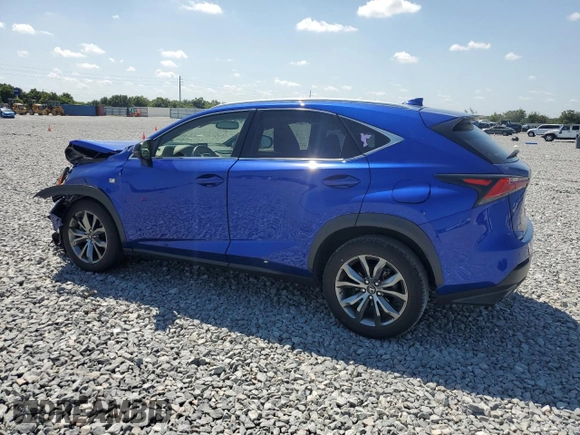 2020 Lexus NX 300 F Sport with VIN JTJSARBZ2L2164376, listed as a Copart auction lot 52861395 with 42,964 mi miles and Non repairable. Bid and sale history available at DreamBid. Image 2.