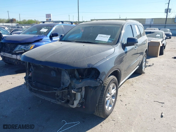 2013 Dodge Durango Crew with VIN 1C4RDHDG7DC613870, listed as a IAAI auction lot 41814334 with 162,178 mi miles. Bid and sale history available at carsss.com. Image 19.