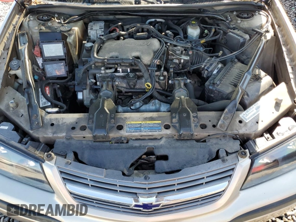 2003 Chevrolet Impala z VIN 2G1WF52E039366977, wystawiony jako Copart lot #56740555 z przebiegiem 130 629 mil mil oraz Szkoda całkowita • Salvage title. Historia ofert i sprzedaży dostępna na DreamBid. Obrazek 11.