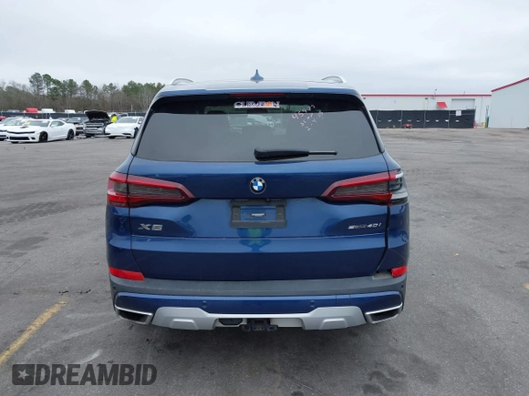 2021 BMW X5 sDrive40i with VIN 5UXCR4C0XM9G16295, listed as a IAAI auction lot 41534953 with 28,722 mi miles. Bid and sale history available at carsss.com. Image 16.