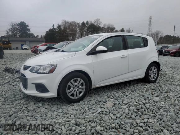 2020 Chevrolet Sonic LT with VIN 1G1JG6SB5L4125891, listed as a Copart auction lot 48792155 with 113,473 mi miles and Salvage Title. Bid and sale history available at DreamBid. Image 1.