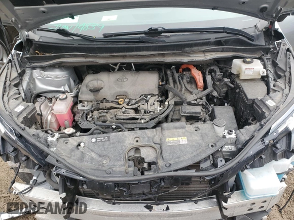 2021 Toyota Sienna XLE with VIN 5TDYSKFC7MS021036, listed as a Copart auction lot 43466965 with 0 mi miles and Salvage Title. Bid and sale history available at carsss.com. Image 12.