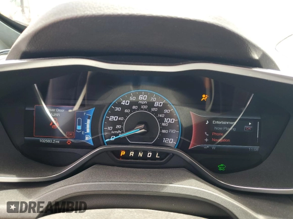 2014 Ford C-Max Energi SEL with VIN 1FADP5CU8EL521374, listed as a Copart auction lot 57348394 with 102,583 mi miles and Clean Title. Bid and sale history available at carsss.com. Image 9.