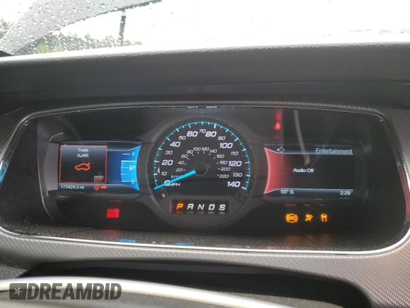 2014 Ford Taurus SHO with VIN 1FAHP2KTXEG167682, listed as a Copart auction lot 57882625 with 173,424 mi miles and Salvage title. Bid and sale history available at DreamBid. Image 9.