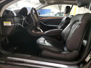 2008 Mercedes-Benz CLK-Class 3.5L with VIN WDBTJ56H08F237826, listed as a Copart auction lot 77552714 with 124,059 mi miles and Salvage Title. Bid and sale history available at carsss.com. Image 7.