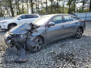 2021 Nissan Sentra SV z VIN 3N1AB8CV2MY214202, wystawiony jako Copart lot #54983485 z przebiegiem 73 898 mil mil oraz Szkoda całkowita • Salvage title. Historia ofert i sprzedaży dostępna na DreamBid. Obrazek 1.