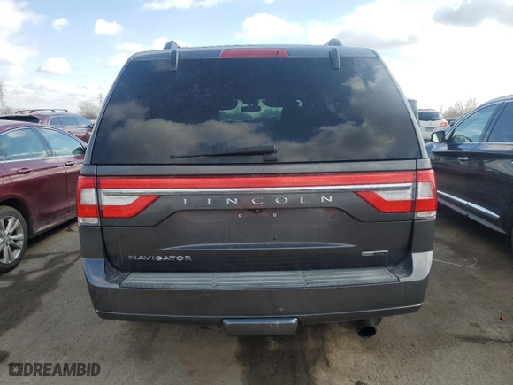 2016 Lincoln Navigator Select with VIN 5LMJJ2HT8GEL10432, listed as a Copart auction lot 45978465 with 110,942 mi miles and Clean Title. Bid and sale history available at carsss.com. Image 6.