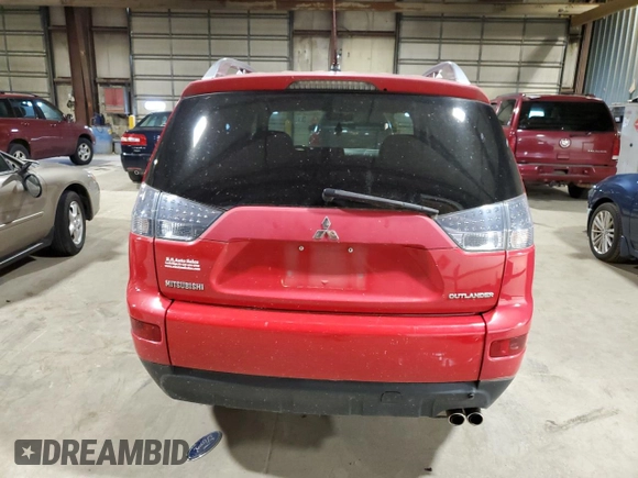 2007 Mitsubishi Outlander XLS with VIN JA4MT41X37Z021811, listed as a Copart auction lot 59788234 with 109,548 mi miles and Salvage Title. Bid and sale history available at carsss.com. Image 6.