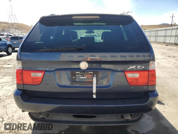 2004 BMW X5 3.0i with VIN 5UXFA13504LU42459, listed as a Copart auction lot 43819964 with 171,722 mi miles and Salvage Title. Bid and sale history available at carsss.com. Image 6.