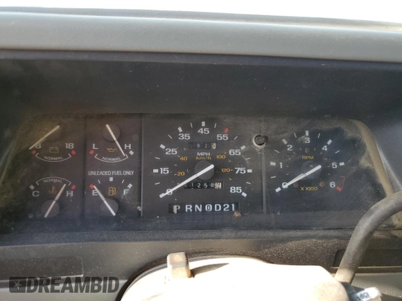 1991 Ford Ranger with VIN 1FTCR10U9MUC84433, listed as a Copart auction lot 53667895 with 61,258 mi miles and Salvage title. Bid and sale history available at DreamBid. Image 9.