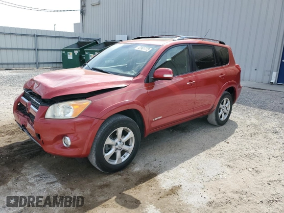 2010 Toyota RAV4 Limited with VIN JTMYK4DV0AD004618, listed as a Copart auction lot 42961773 with 105,994 mi miles and Salvage title. Bid and sale history available at DreamBid. Image 1.