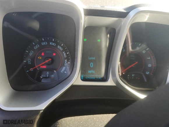 2014 Chevrolet Camaro SS with VIN 2G1FS1EW5E9309167, listed as a Copart auction lot 89012165 with 63,504 mi miles and Salvage Title. Bid and sale history available at carsss.com. Image 9.