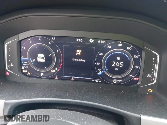 2023 Volkswagen Atlas SE z VIN 1V2KR2CA8PC504298, wystawiony jako IAAI lot #41234957 z przebiegiem 34 762 mil mil oraz . Historia ofert i sprzedaży dostępna na DreamBid. Obrazek 7.